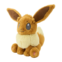 authentic Pokemon center plush fluffy Eevee 39cm: 